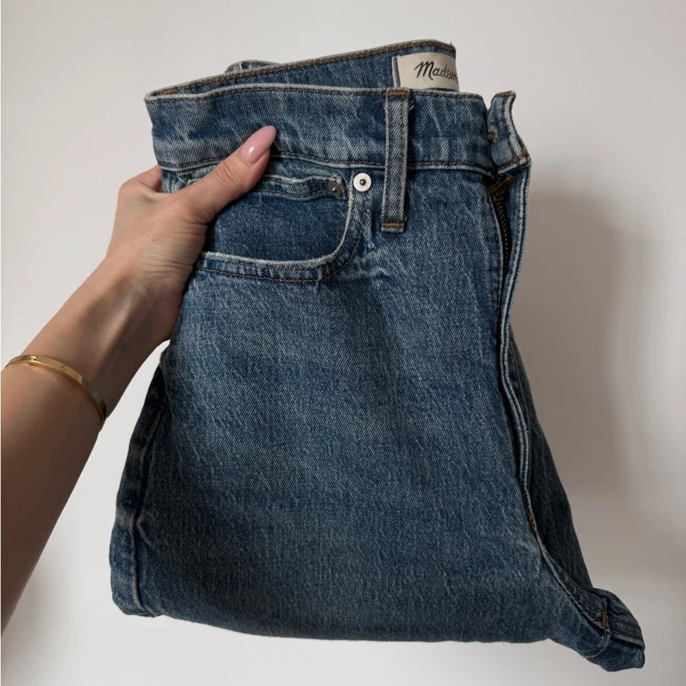 Madewell Balloon Jeans Blue High Rise, Trendy, Size 26 - Picture 11 of 14
